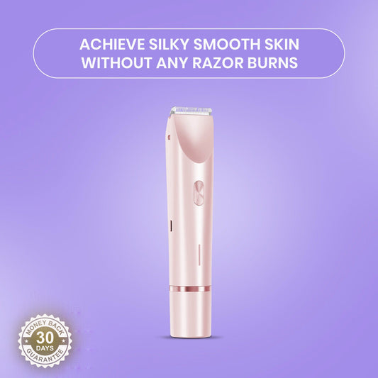 Double Head Electric Shaver Wet & Dry Waterproof Dual Blade Razor